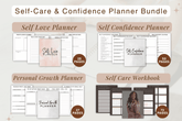 Self-Care & Confidence Planner Bundle